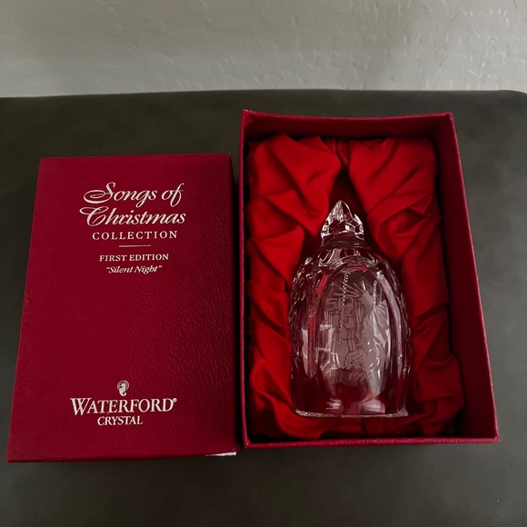 4-Waterford Crystal Bells "Songs of Christmas" Collection $25/each - Picture 3 of 8